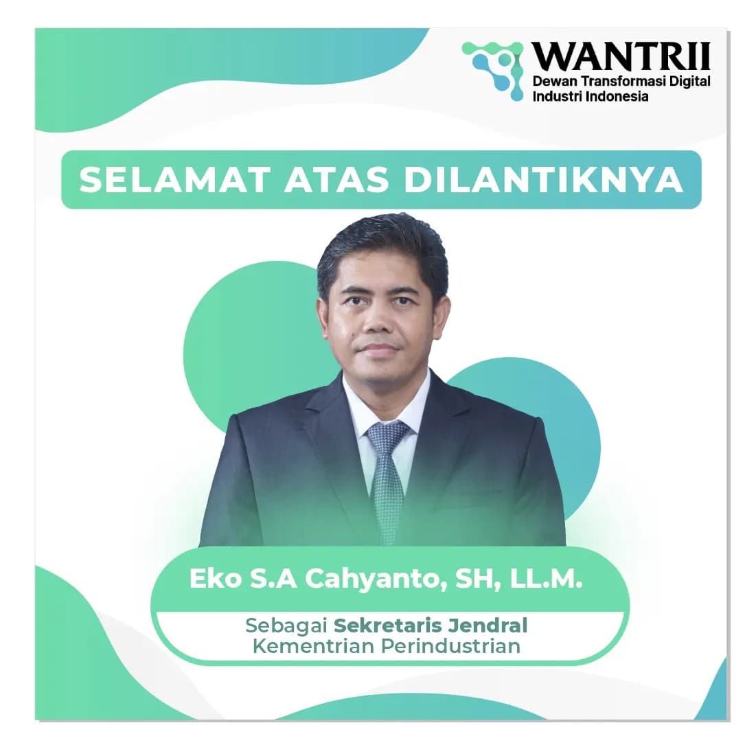 Segenap jajaran Dewan Transformasi Digital Industri Indonesia mengucapkan selamat atas dil
