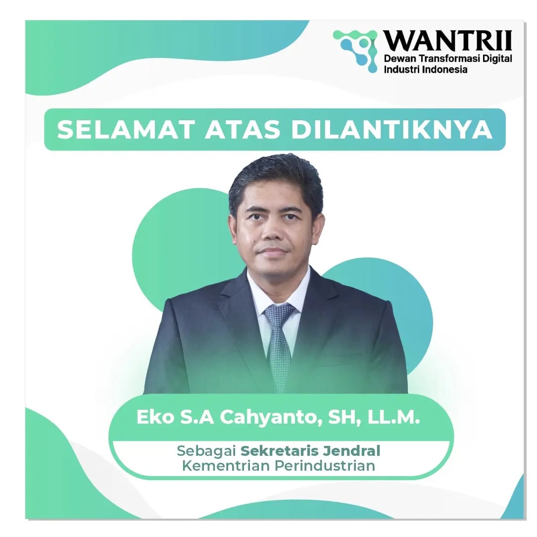 Segenap jajaran Dewan Transformasi Digital Industri Indonesia mengucapkan selamat atas dil