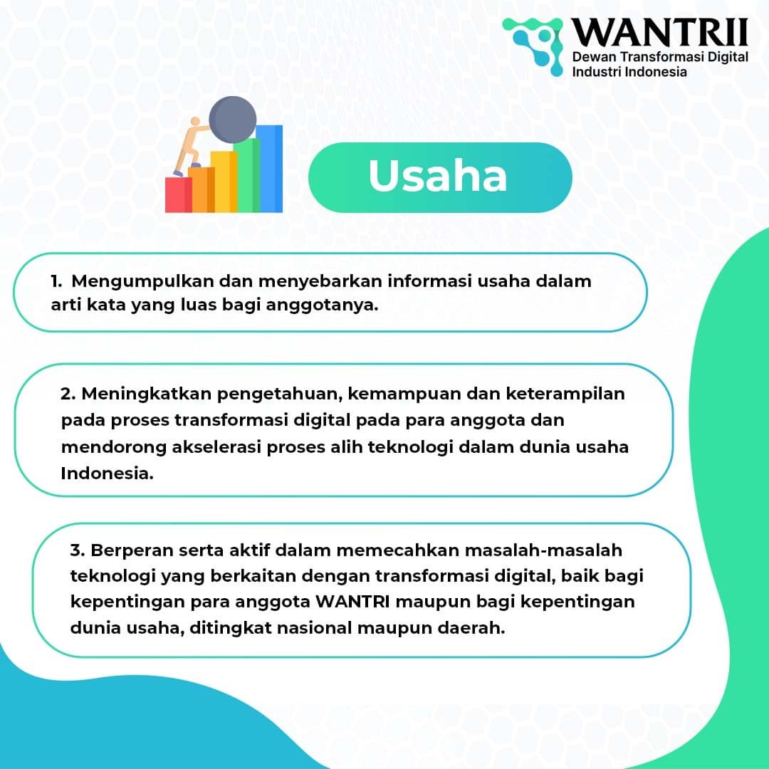 WANTRII's digital transformation efforts in 3 points.