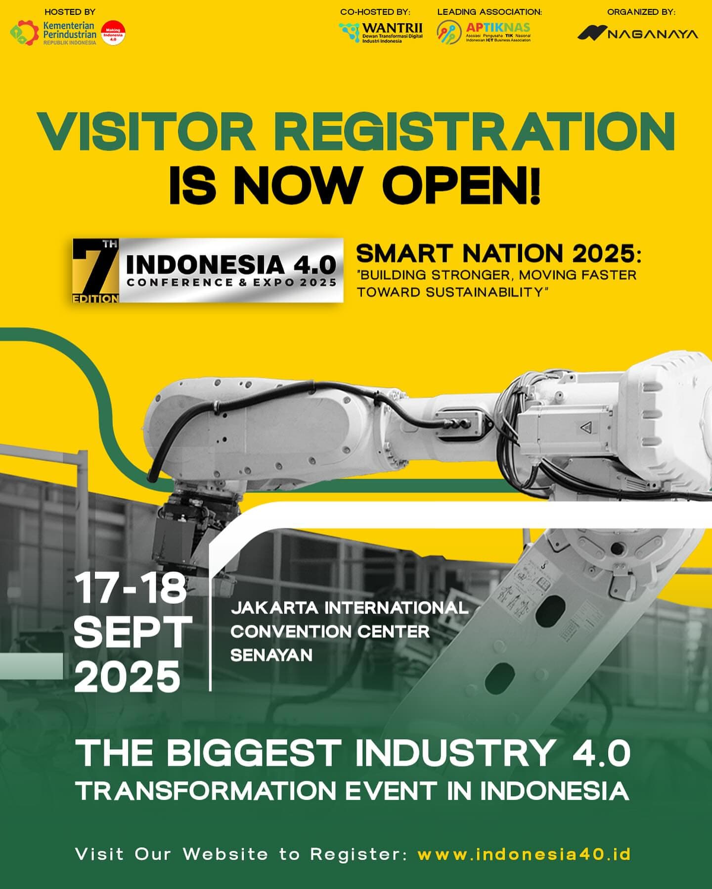 📢 Visitor Registration is now OPEN!