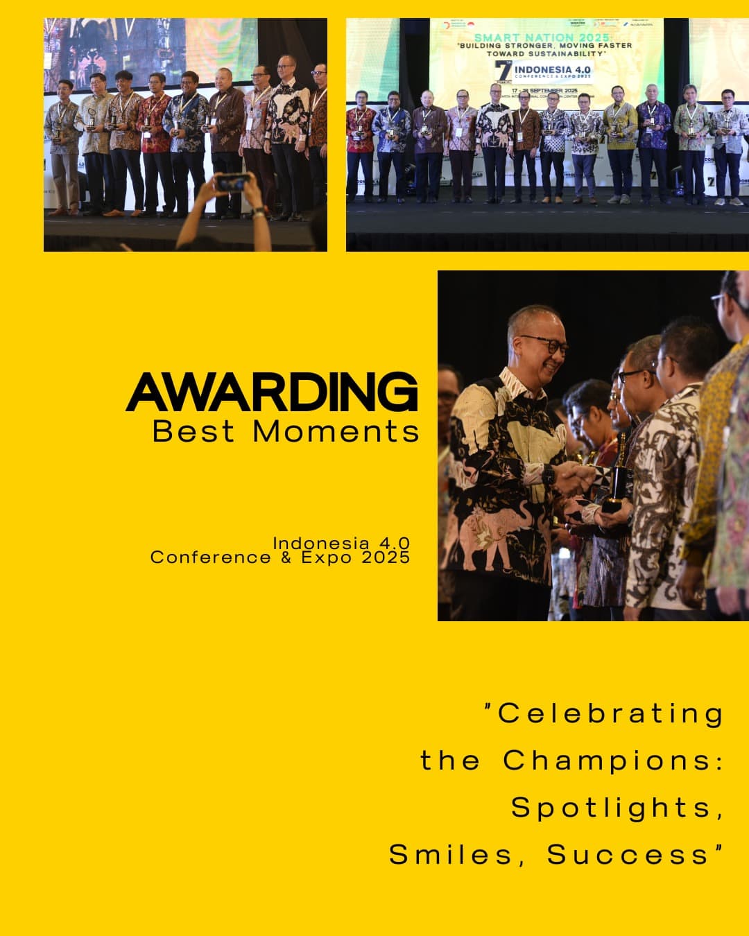 A look back at the standout moments from the Awarding ceremony.
